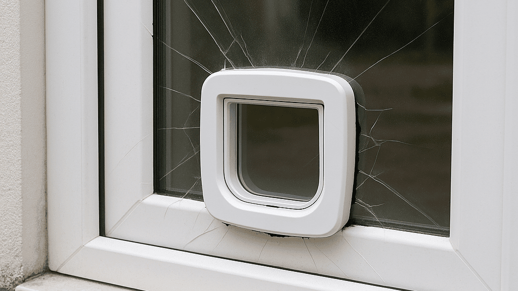 fitting a cat flap